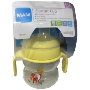 MAM Starter Cup Jaune 150 ml – 4 mois+